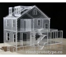 acrylic building model