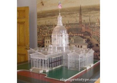 Acrylic building model White house architectural prototype Acrylic building model White house architectural prototype