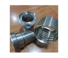 CNC lathe machined SS316 part for optical lens