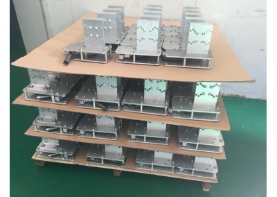 CNC machining Aluminum subassembly volume production for 5G device