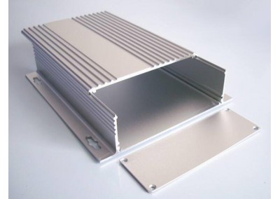 Aluminum extrusion/CNC machining housing for IoT and inverter devices