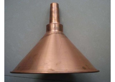 metal spinning copper part for lampshade