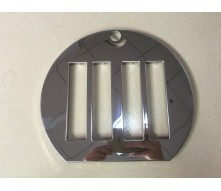 mirror surface ss304 sheet metal faceplate for toaster