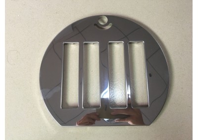 mirror surface ss304 sheet metal faceplate for toaster