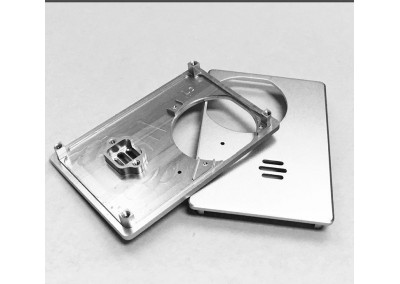CNC machined aluminum housing for access control system