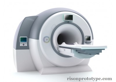 large-scale CNC machined overall CT scanner medical prototype