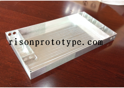 CNC machined Aluminum cover