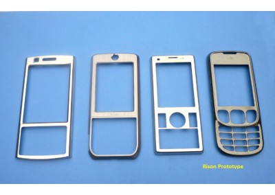 CNC machined aluminum phone case prototype