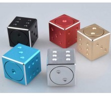 CNC machining AL6063 anodized dice for KTV and casino