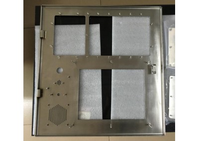 SS304 sheet metal door accessories for controller cabinet prototype
