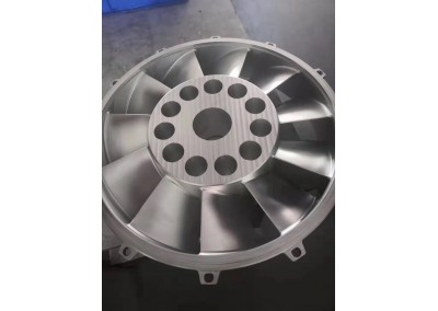 CNC machined blade wheel for water processing system CNC machined blade wheel for water processing system