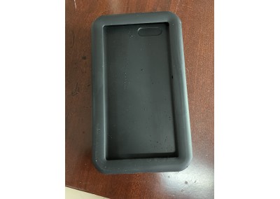 molded silicone rubber case for mobile device
