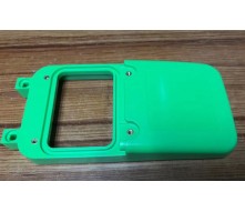 Injection molded PBT/PC parts for charging pile