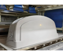 Vacuum forming large shell for medical/amusement equipment